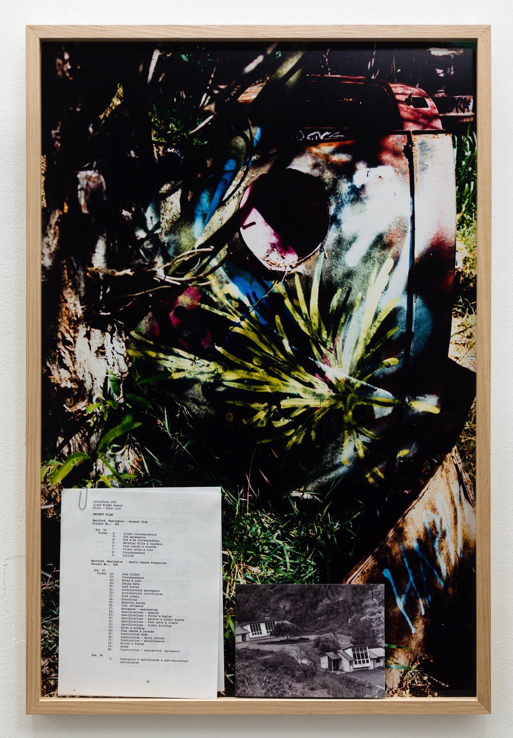 Marius EnghWestfalia, 2013Crossed analog photograph, collage90 x 60 cm