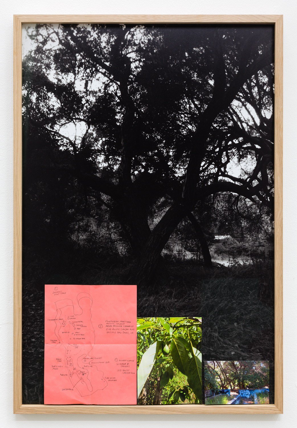 Marius EnghMap, 2013Analog photograph, collage90 x 60 cm