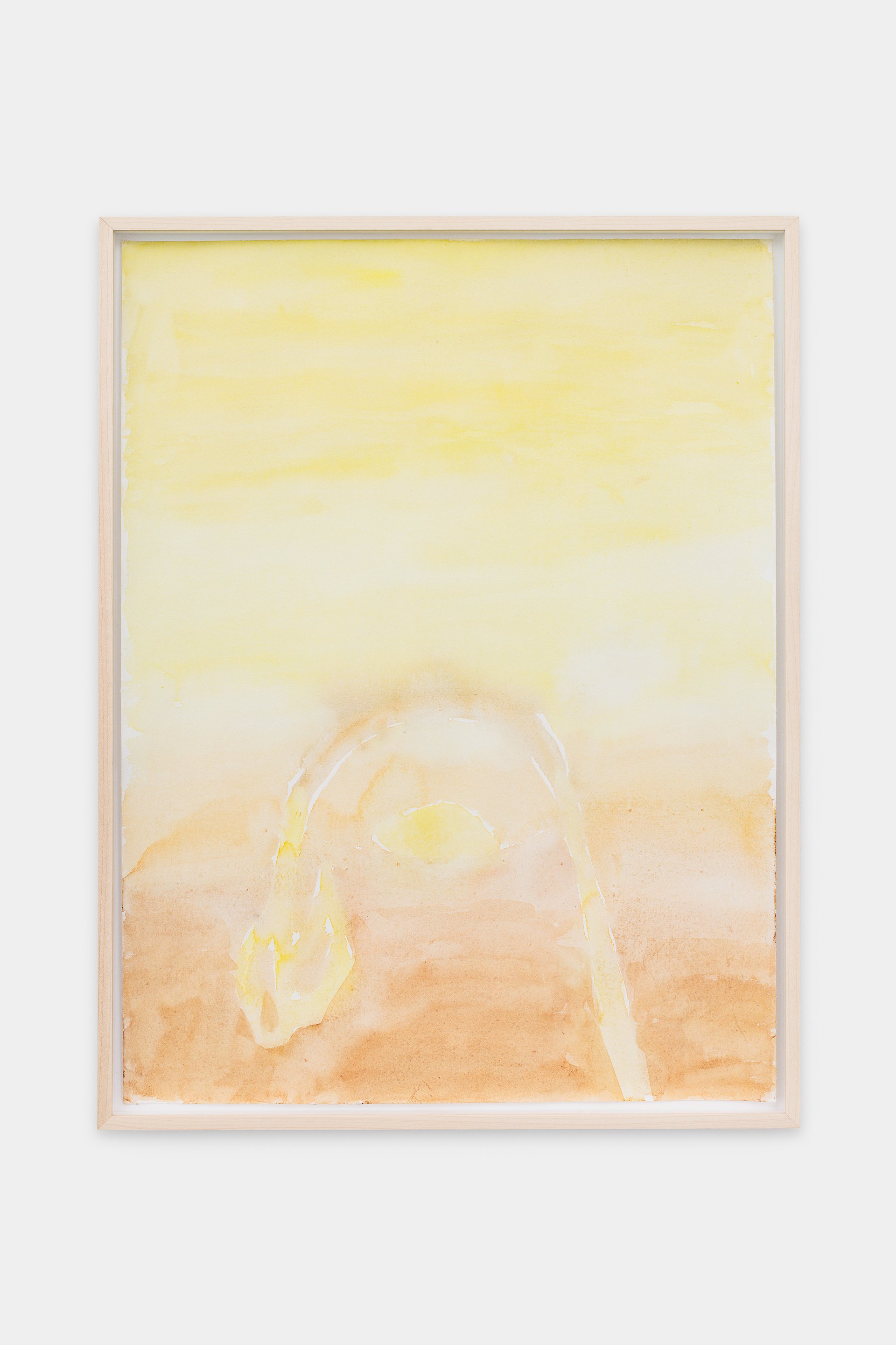 Lisa Holzerobjet a (sundown), 2023Watercolor on paper50 x 38 cm