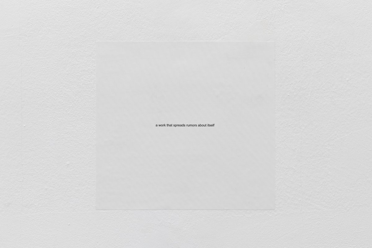 Julien Bismutha work that spreads rumors about itself, 2015 - presentInkjet print, digital file29.7 x 27.9 cm