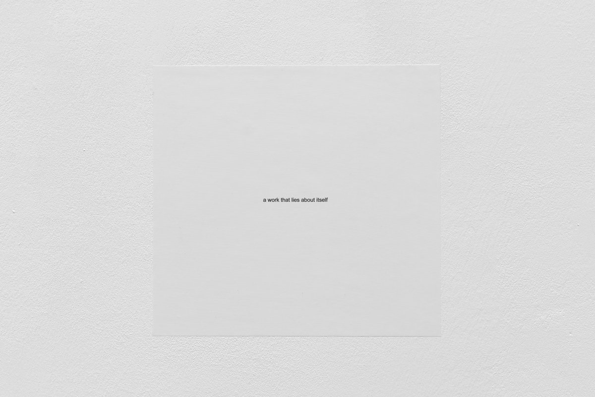 Julien Bismutha work that lies about itself, 2019Inkjet print, digital file29.7 x 27.9 cm