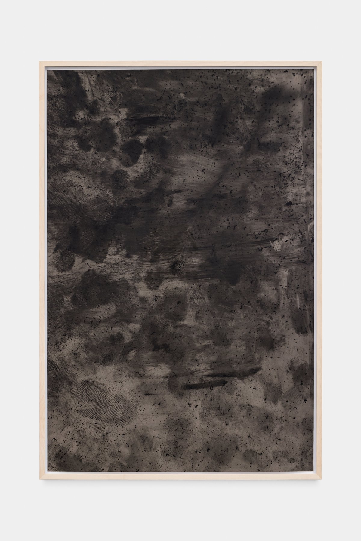 Lisa HolzerFamily (5), 2023Pigment print on cotton paper, tennis ball110 x 74 cm