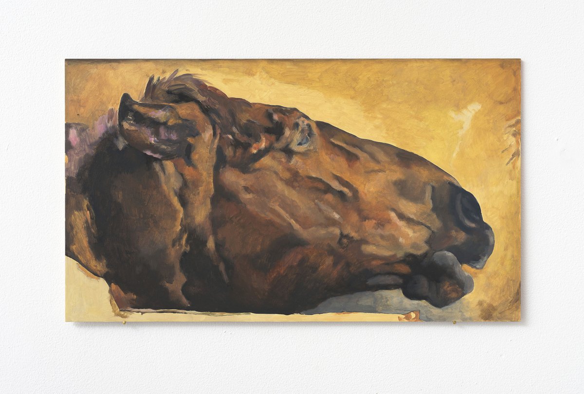 Megan Francis SullivanUntitled (Menzel 1848), 2018Oil on board31 x 54 cm