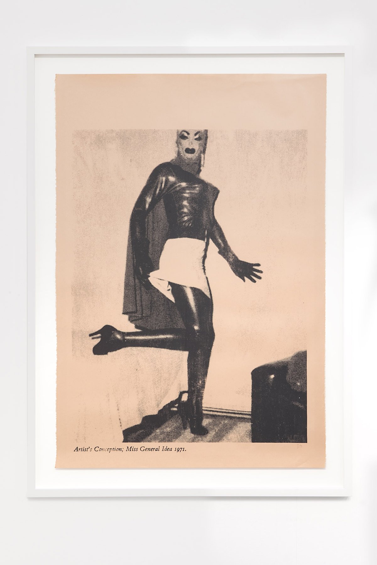 General IdeaArtist’s Conception: Miss General Idea 1971, 1971Silkscreen on salmon wove paper101.5 x 66 cm