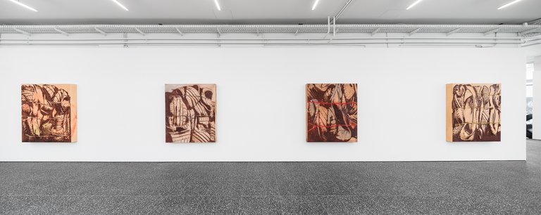 Lena HenkeDark Glasses, 2024Installation viewLayr Singerstraße, Vienna