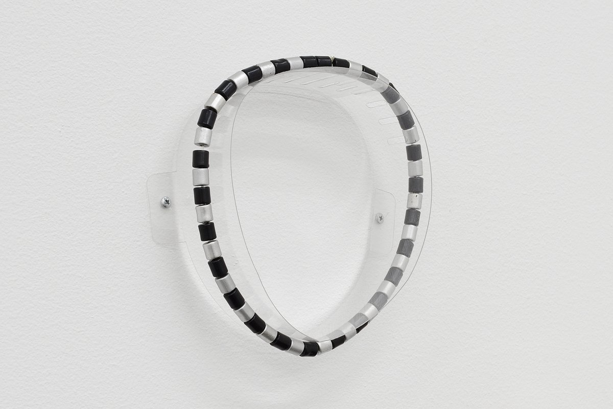 Anna-Sophie Bergerthings are tight, 2017Plastic, polystyrol, elastic bandEach 15 x 15 cm