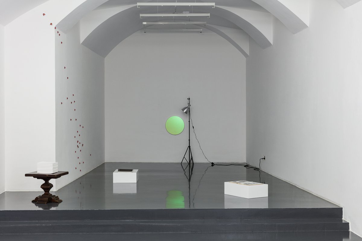 A Sculpture in Search of an Author curated by Studio for Propositional Cinema, 2021Installation view Layr Seilerstaette, Vienna