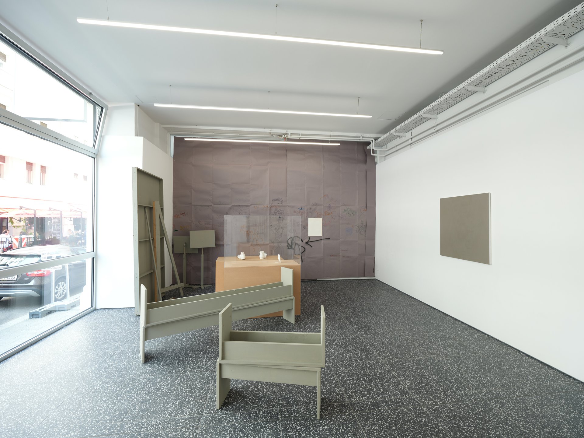 Installation view of Gaylen Gerber, at Layr, Vienna, 24 May – 29 July, 2023