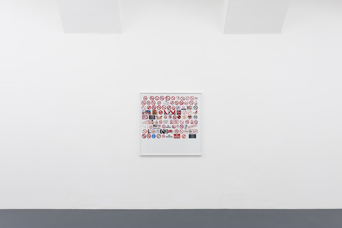 Anna-Sophie BergerDon&#x27;t smoke, 2018Lambda print on paper100 x 100 cm