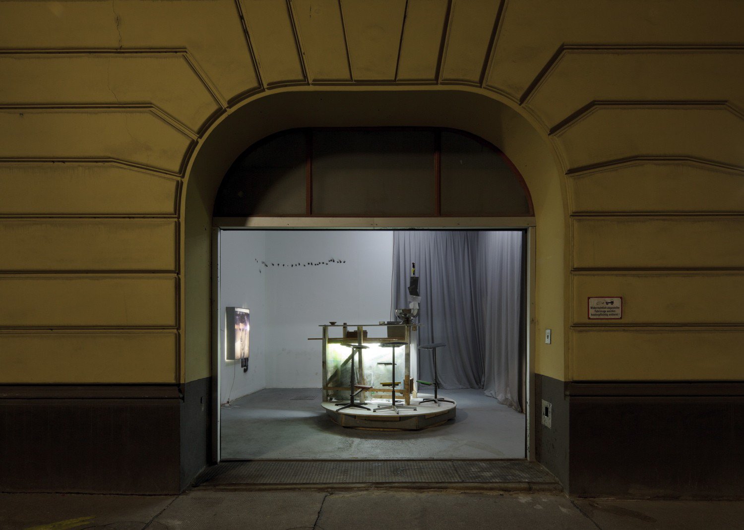 Nick Oberthaler, 2012Exterior viewLayr An der Hülben, Vienna