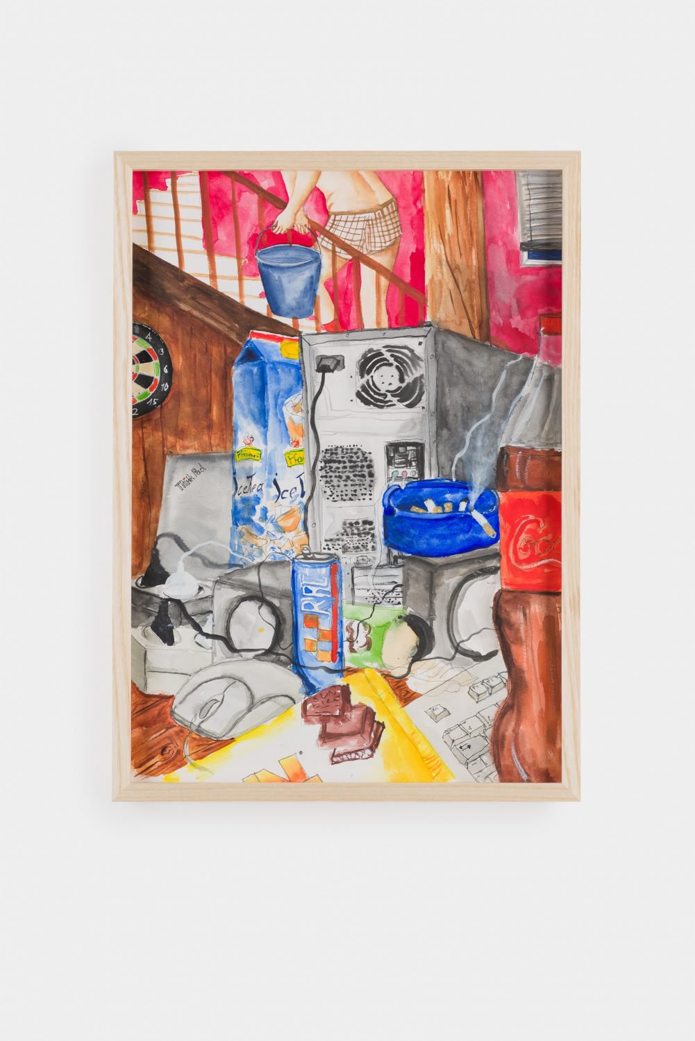 Matthias NogglerCoD 2, 2018Watercolor and pencil on paper44.1 x 31.8 cm