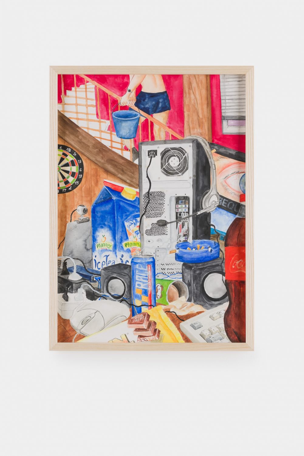 Matthias NogglerCS 1.6, 2018Watercolor and pencil on paper44.1 x 31.8 cm