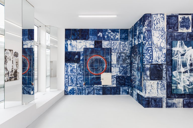 Tillman KaiserLa voix des airs, 2021Installation viewLayr Coburgbastei, Vienna