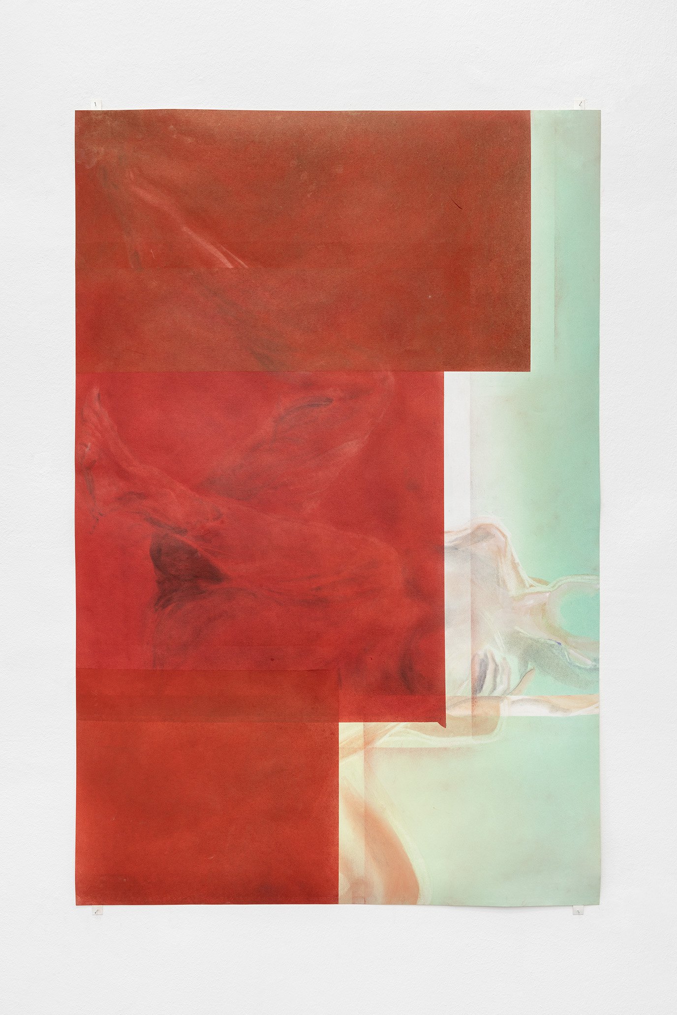 Evelyn PlaschgSlope (Pool), 2021Pigment on paper149.5 x 98.5 cm