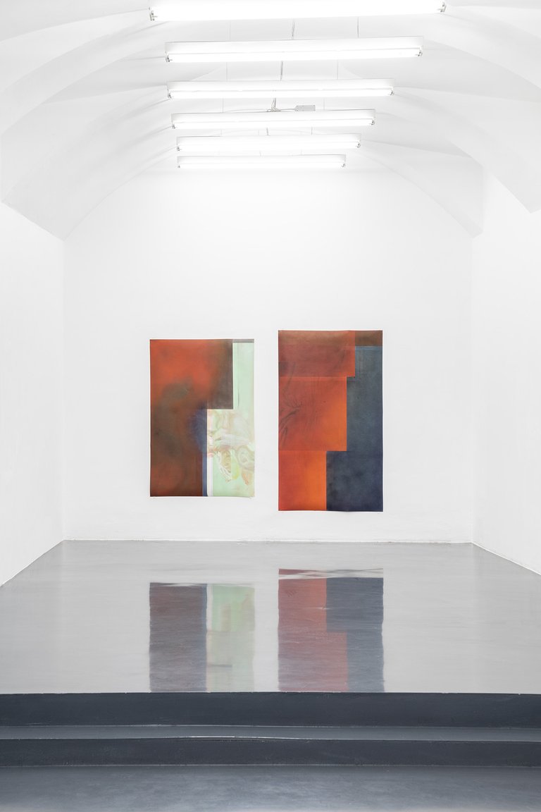 Evelyn PlaschgIodine, 2022Installation viewLayr Seilerstaette, Vienna