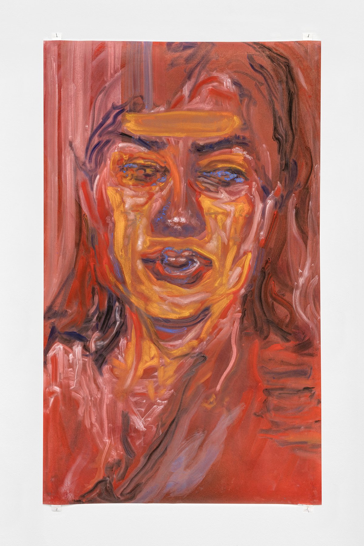 Evelyn PlaschgIodine, 2022Pigment on Paper100  ×  60  cm
