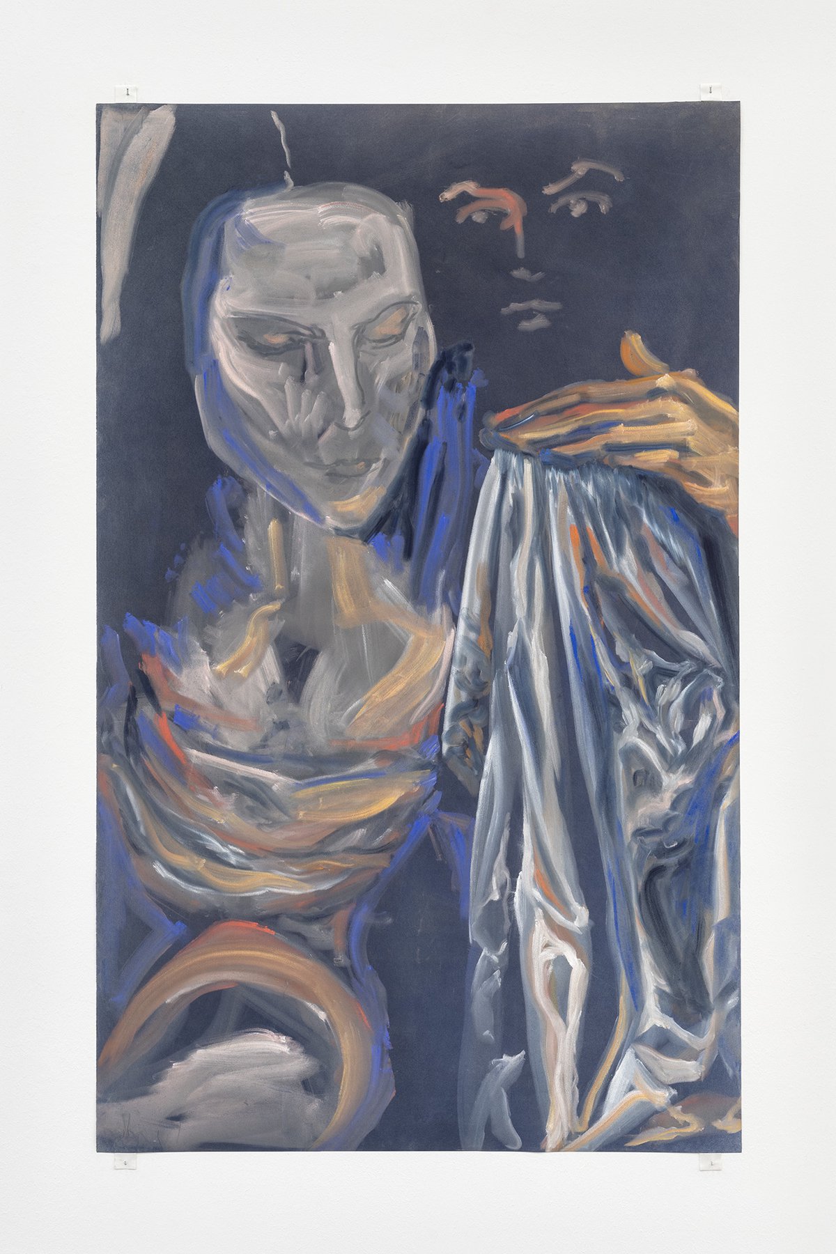 Evelyn PlaschgLiturgy, 2021Pigment on Paper99.5 x 61 cm