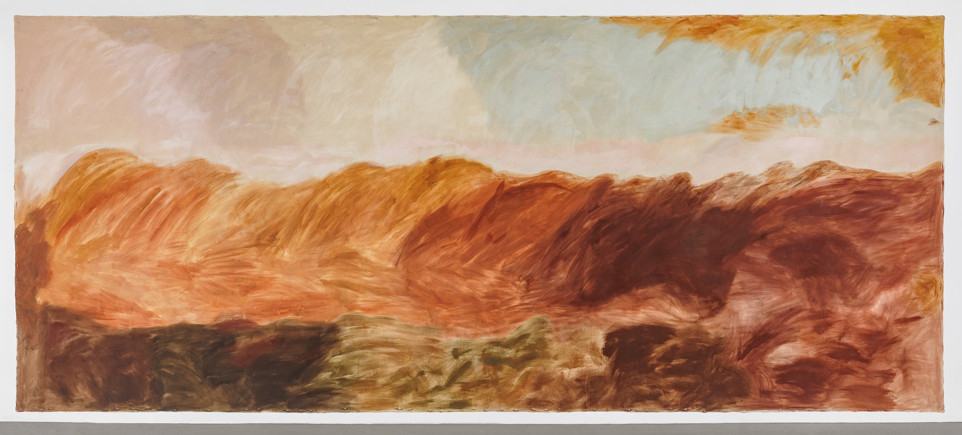 Dominique KnowlesMorning Pasture, 2020Oil on canvas304.8 x 762 cm