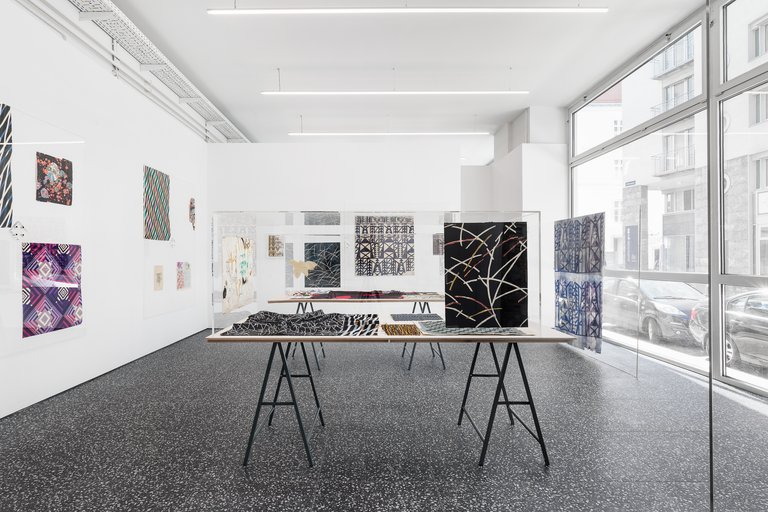 Anna AndreevaLes Fleurs, 2023Installation viewLayr Singerstraße, Vienna