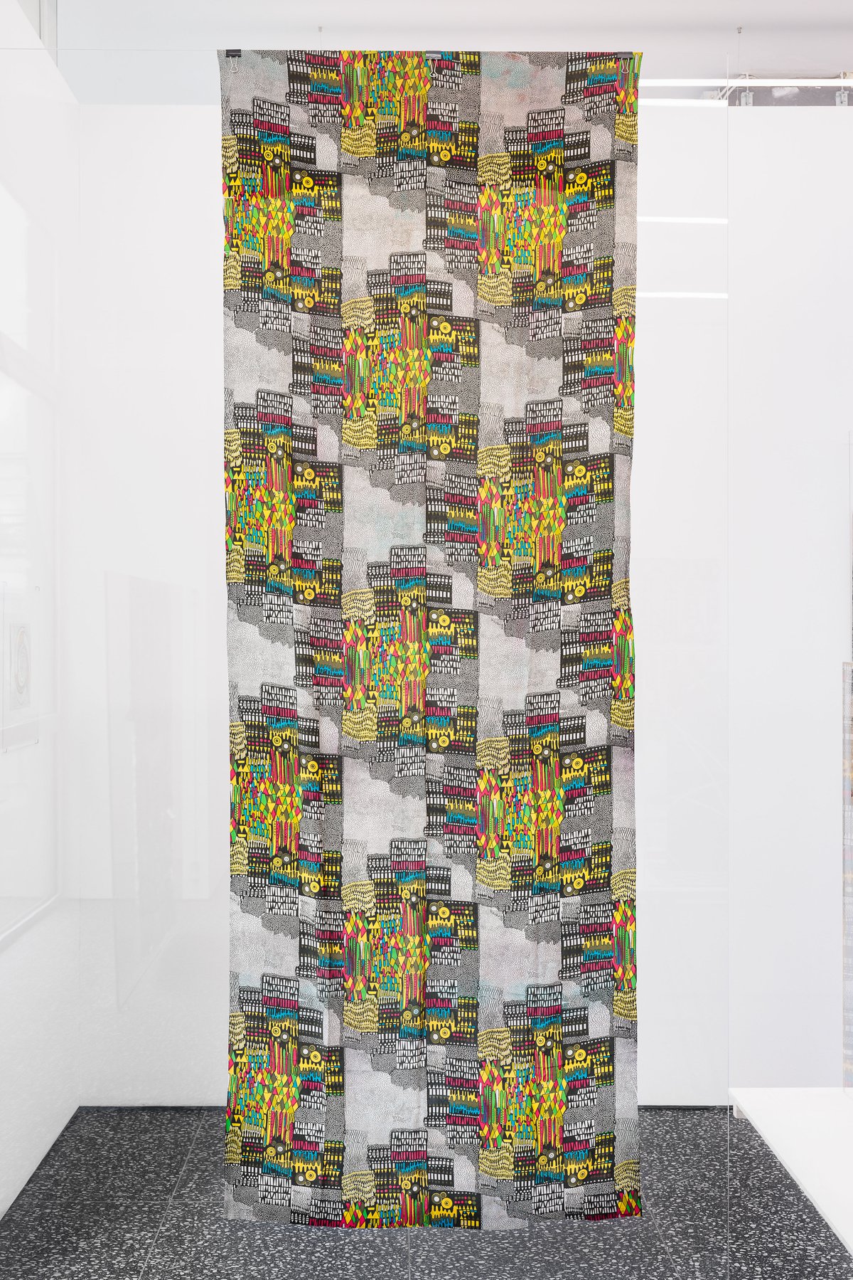 Anna AndreevaReflection on Surface, 1950sSilk textile282 x 89 cm