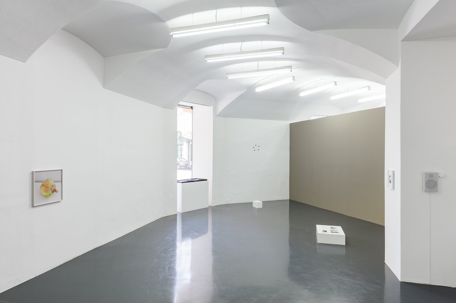 A Sculpture in Search of an Author curated by Studio for Propositional Cinema, 2021Installation view Layr Seilerstaette, Vienna