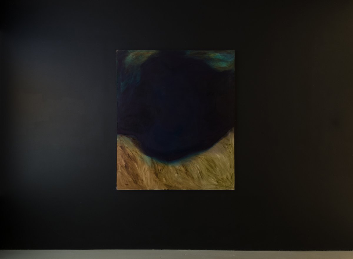 Dominique KnowlesDean‘s Blue Hole (Portal), 2015-2019Oil on canvas162.6 x 136.5 cm