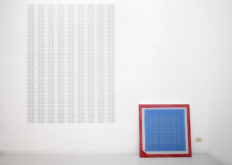 Julien BismuthZitat, 2016Installation viewLira Gallery, Rome