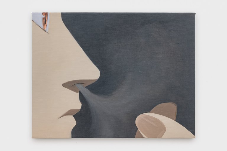 Nanami HoriPfff , 2025Oil on canvas41 x 53 x 2 cm