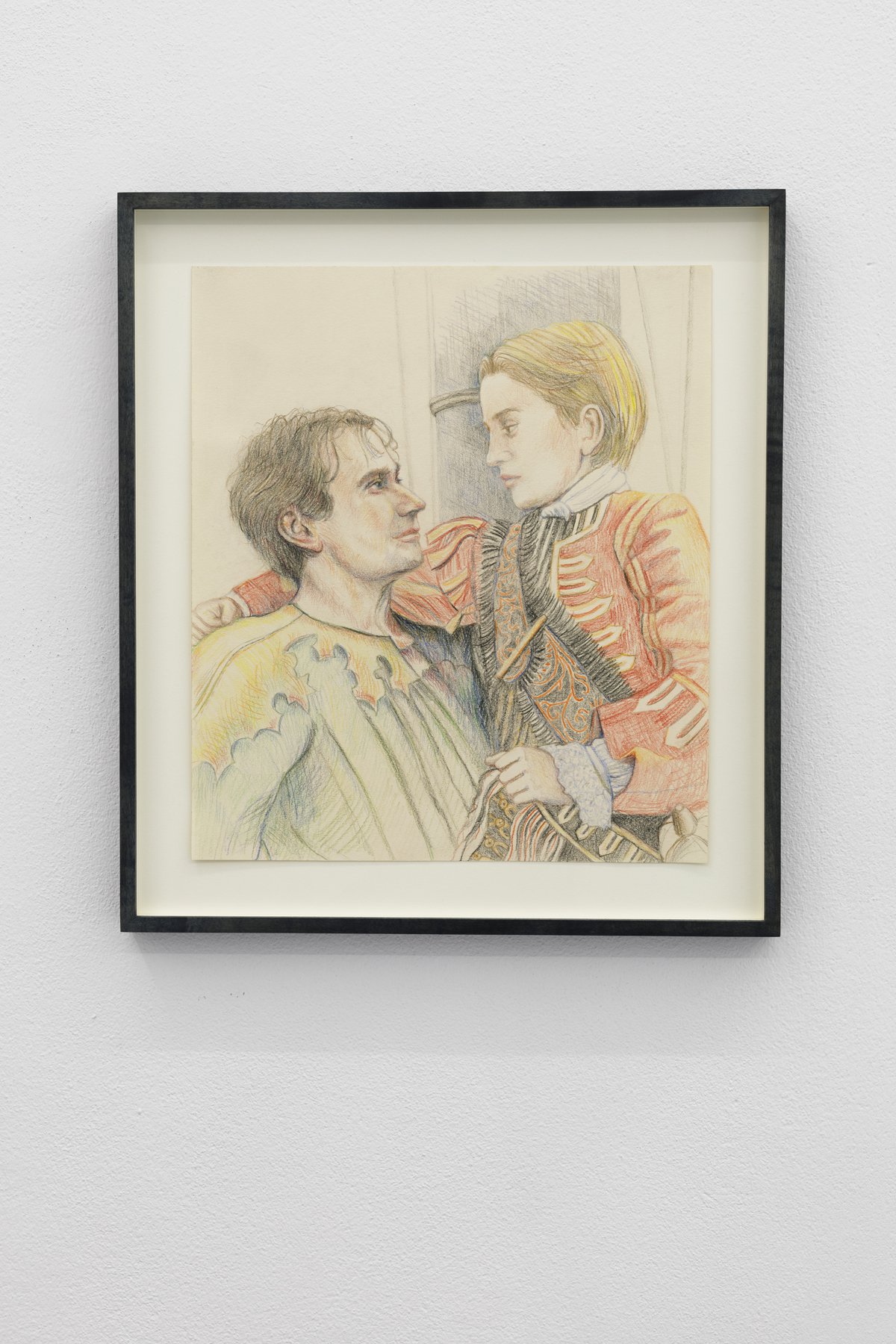 Birgit MegerleUntitled, 2020Colored pencil on paper46.2 x 41.3 cm