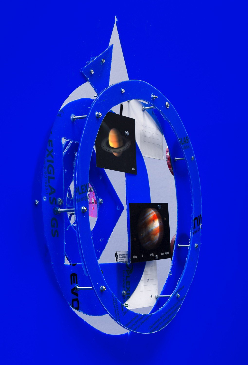 Stano FilkoJUPITER Saturn, 2012Plexiglas, mixed media300 x 200 cm