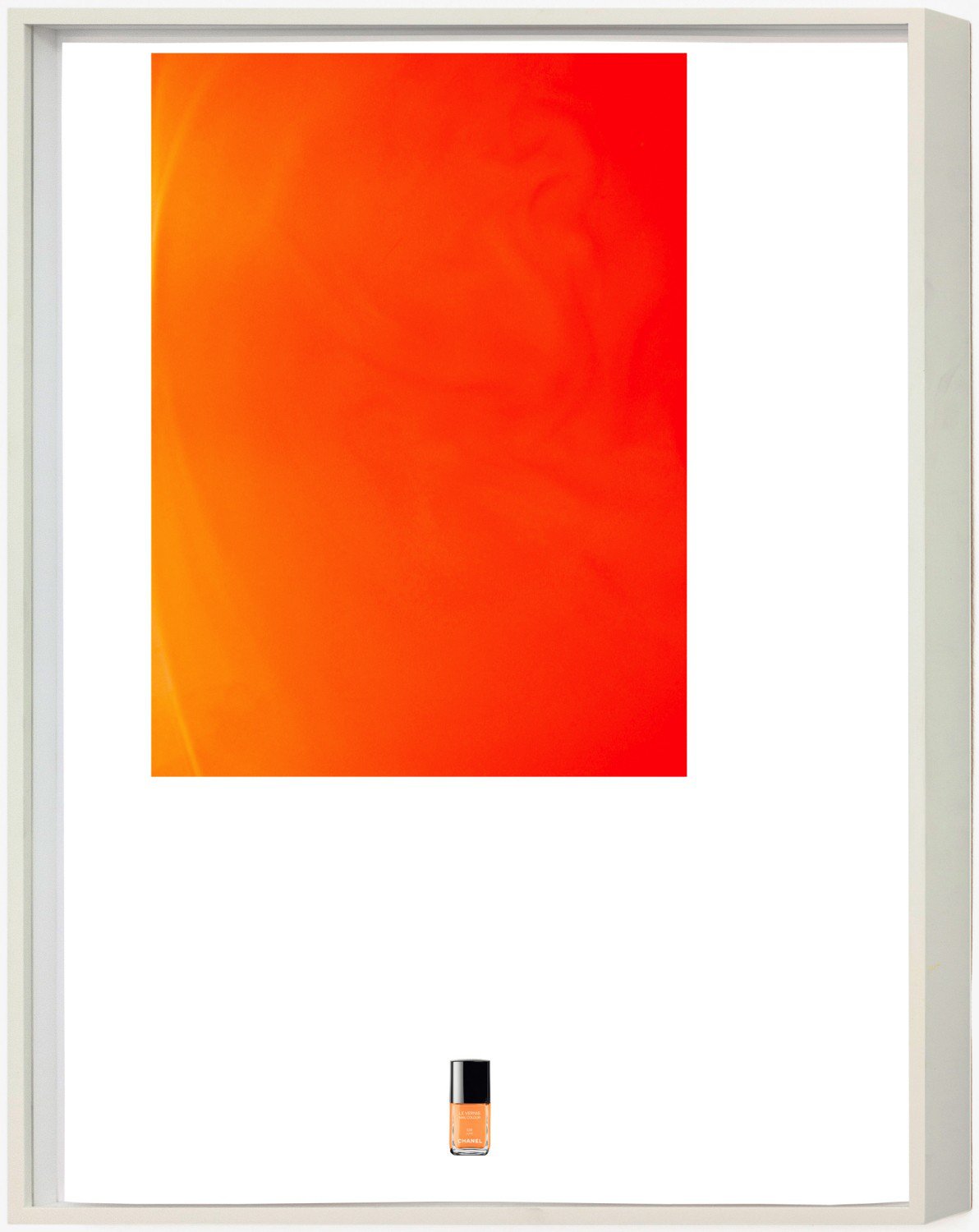 Lisa HolzerChanel 539 JUNE passing under Carrot Juice, 2013Pigment print on cotton paper88 x 68 cm