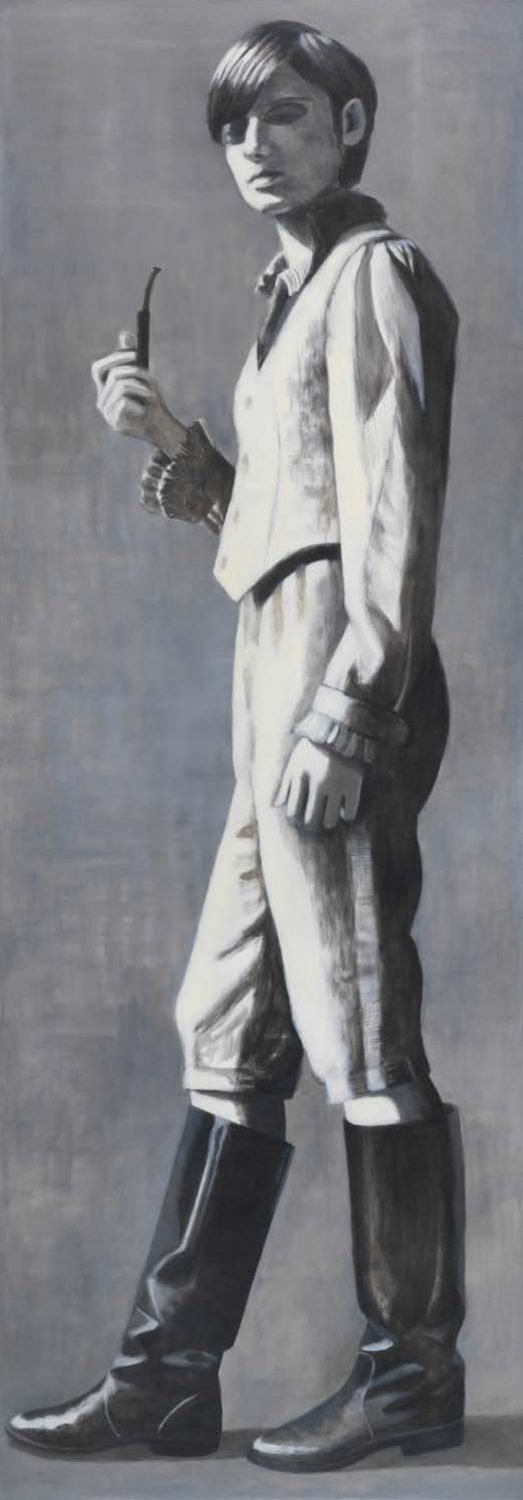 Birgit MegerleLucia, 2008Oil on canvas182 x 64 cm