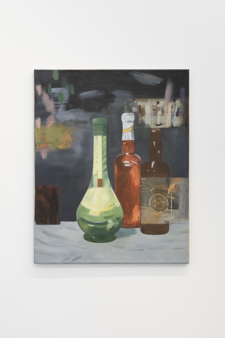 Birgit MegerleAltglas II, 2012Öl auf Leinen70 cm x 60 cmCourtesy the artist & Layr, Vienna