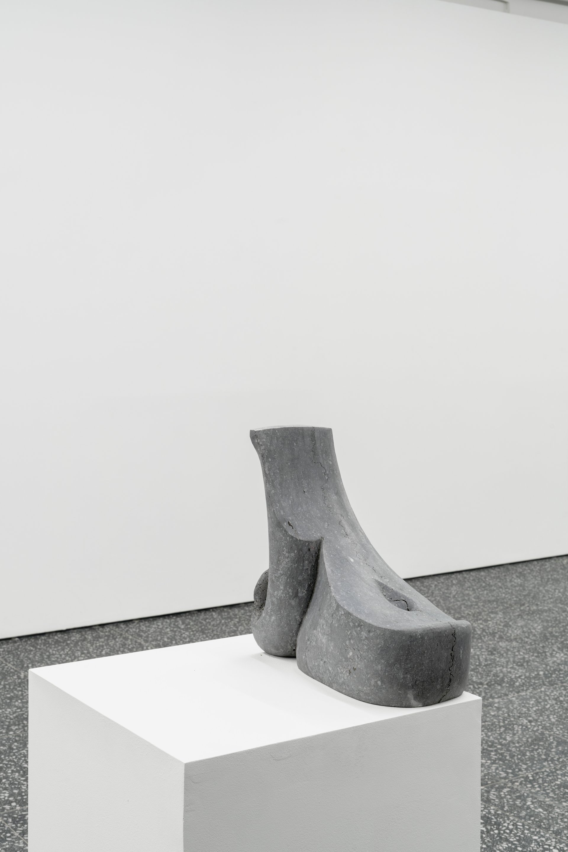 Benjamin HirteUntitled, 2024Belgian Blue Stone33 x 34.5 x 13 cm