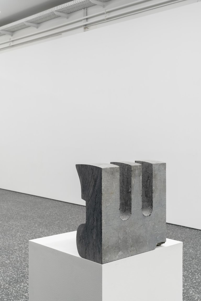 Benjamin HirteUntitled, 2024Belgian Blue Stone33 x 34.5 x 14 cm