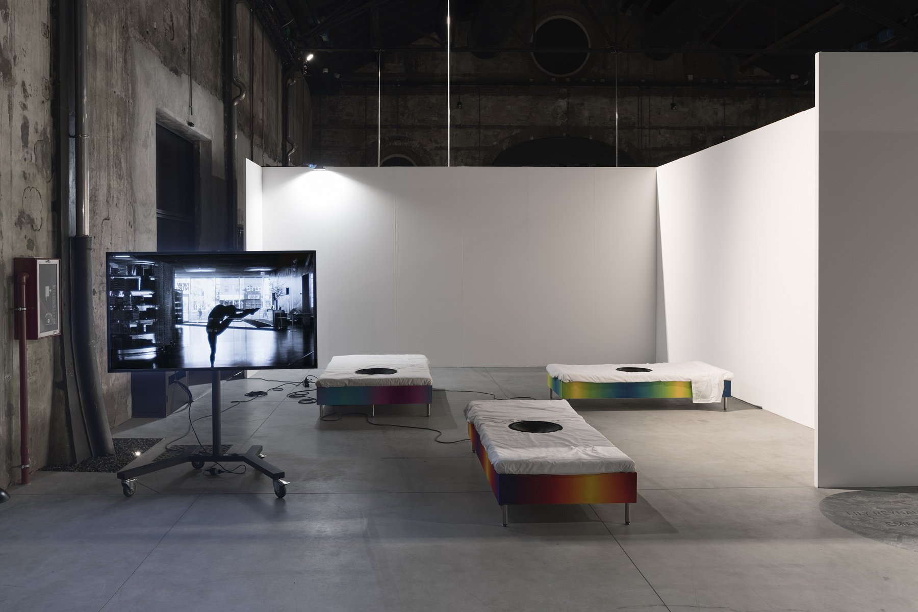 Artissima Turin, 2018Installation view sound sectionLayr, Vienna