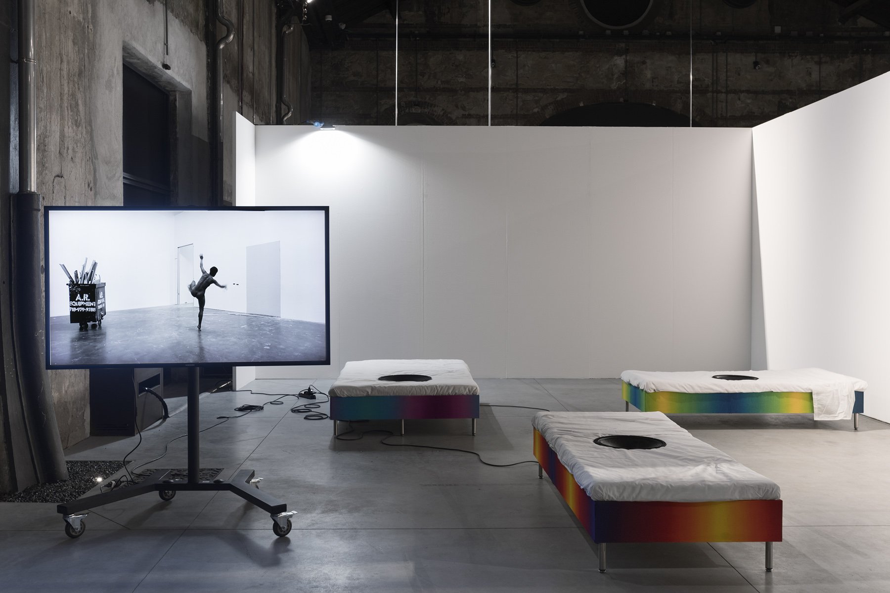 Artissima Turin, 2018Installation view sound sectionLayr, Vienna