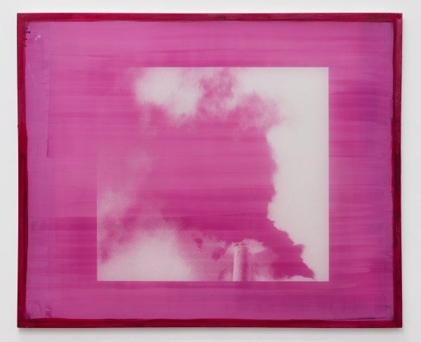 Julien BismuthSmoke Screen, 2013Silkscreen100 x 100 x 2 cm