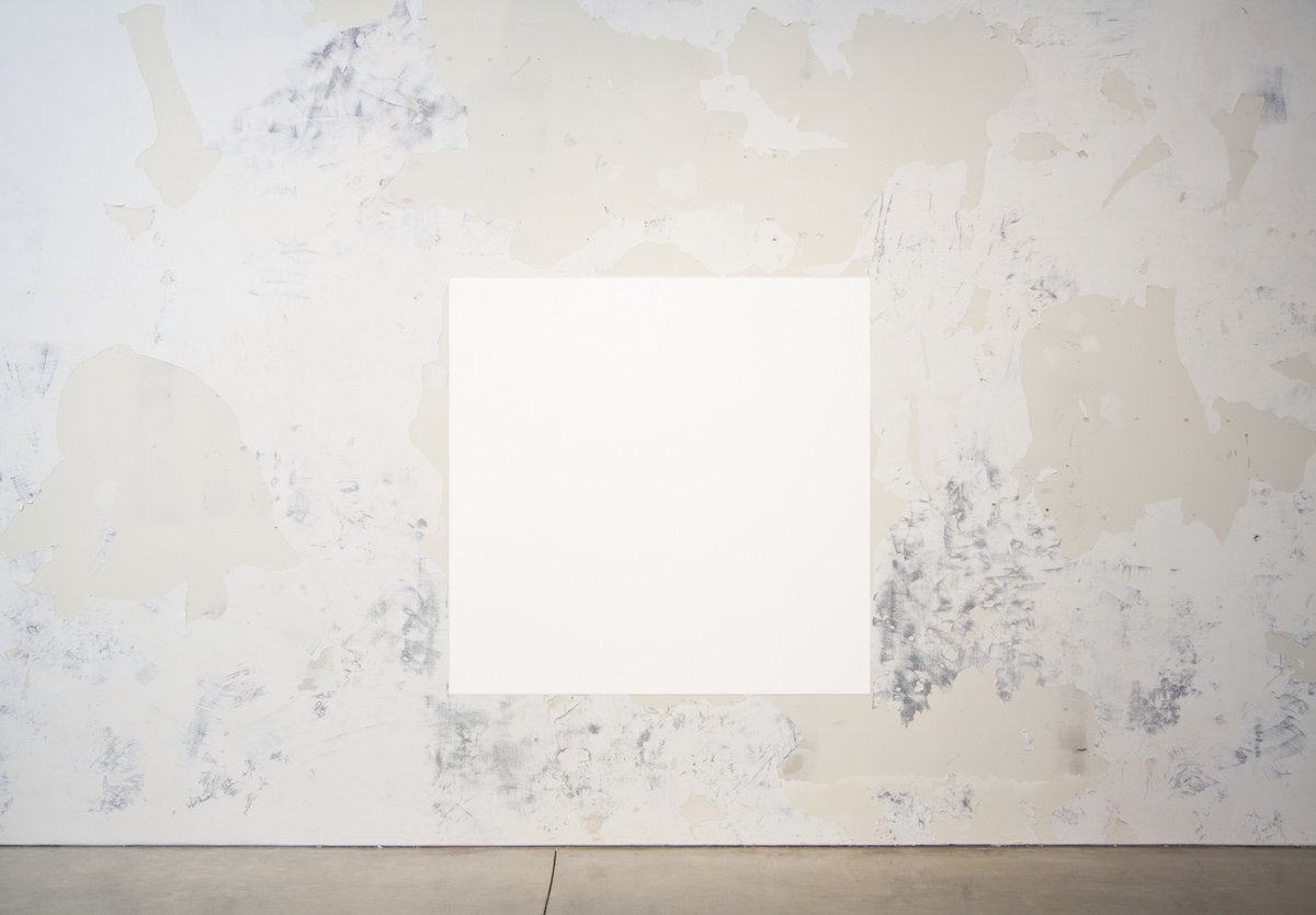 Julien BismuthAbîmes, 2014Wallpaint remover on wall
