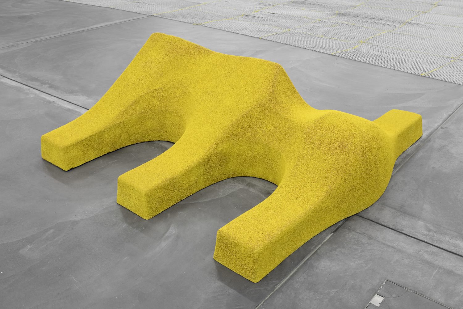 Lena HenkeAldo Rossi’s Sleeping Elephant, 2018Plaster, fiberglass, rubber, paint70 x 220 x 225 cm