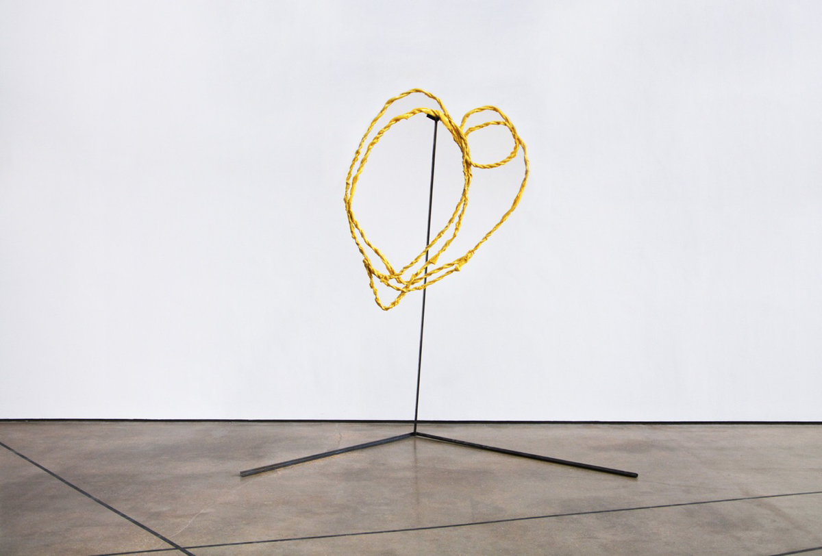 Lena HenkeGalocher (coeur), 2014Fibreglass, resin, pigment, steel238.7 x 248.9 x 139.7 cm