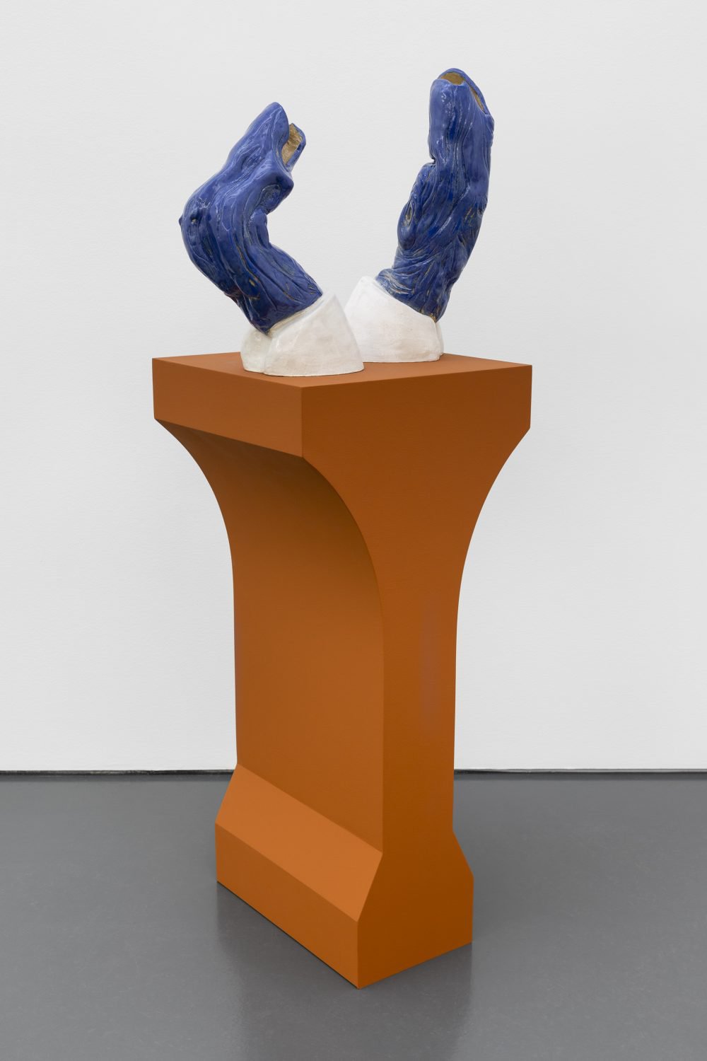 Lena HenkeLisbon 39º in the shade, 2020Glazed ceramic on custom made pedestal165 × 73 × 45 cm