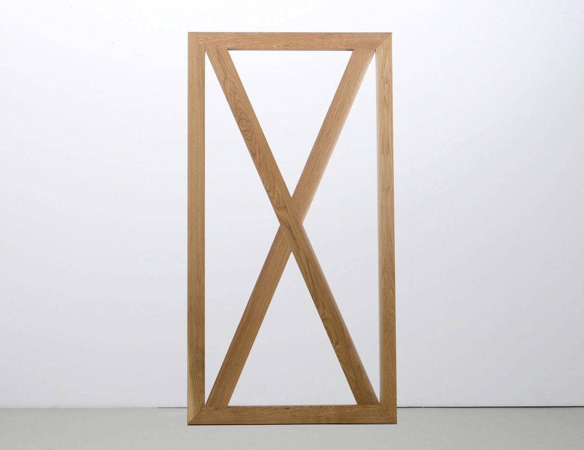 Marius EnghSaltire, 2008Oak wood228 x 120 x 5 cm