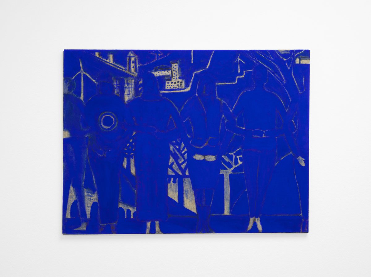Matthias NogglerFormation (first study), 2023Gouache on canvas75 × 100 cm