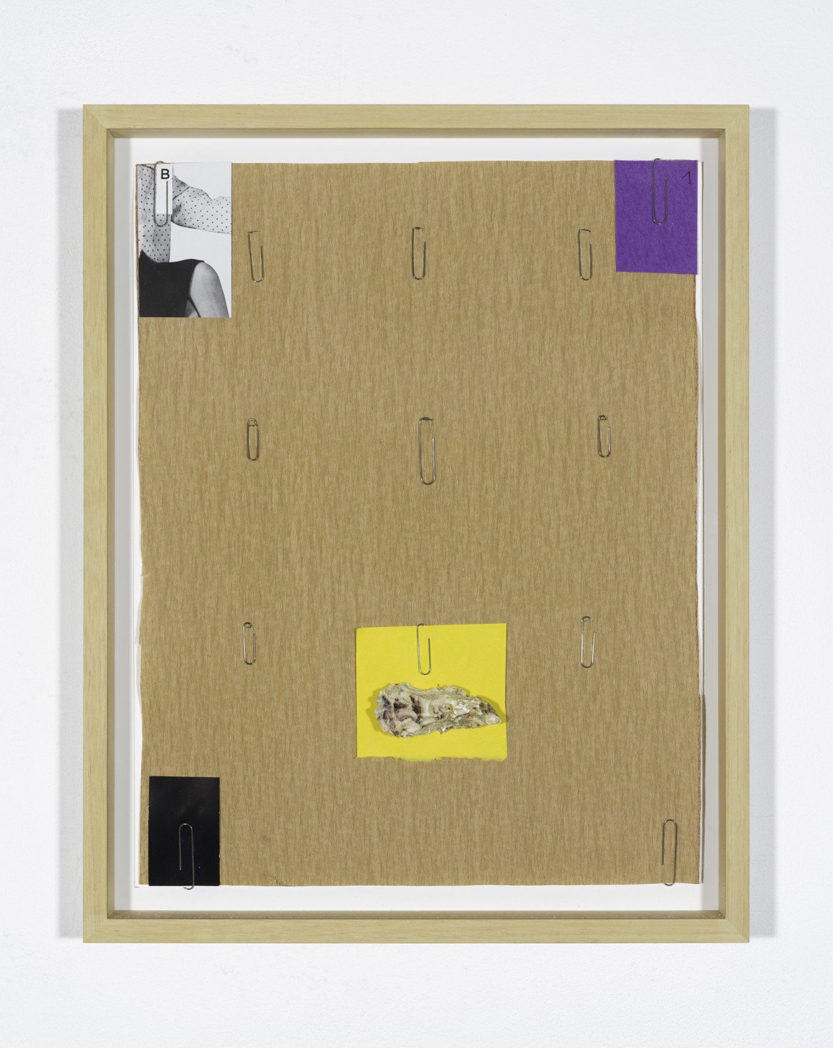 Franz AmannLa Concha Balenciaga (Re-arranged by J.Hubert) 1, 2015Collage50 x 45 x 4 cm