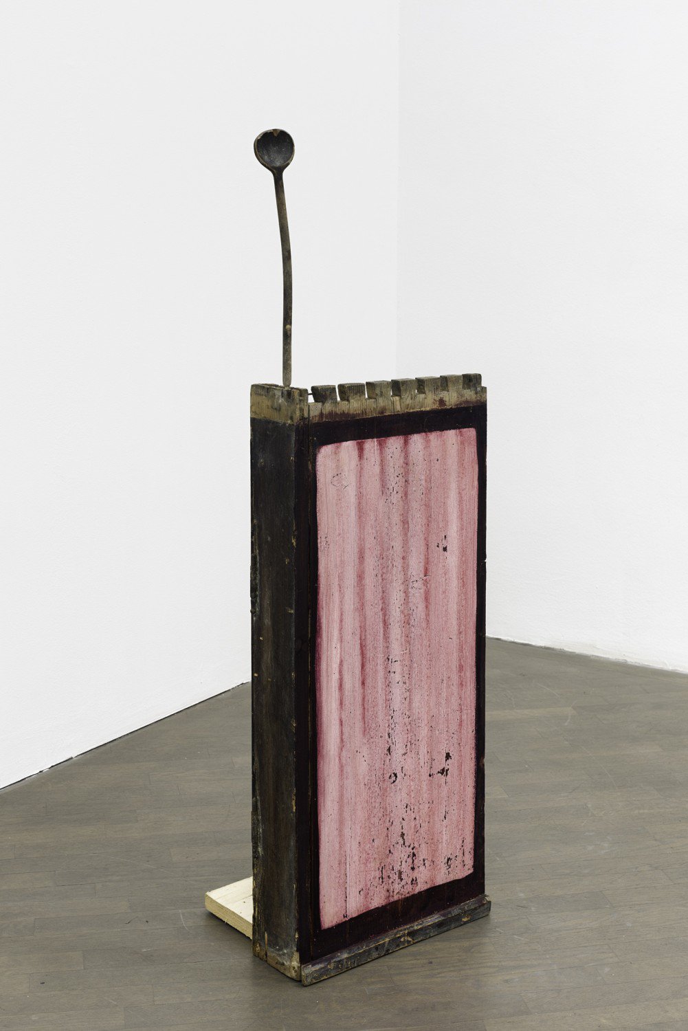 Franz AmannShelfie, 2015Oil on wood128.5 x 39 x 30 cm