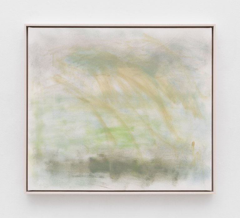 Trevor ShimizuBranches (Hudson River), 2025Oil on canvas76.20 x 86.36 cm / 78.42 x 88.58 cm (framed)© Trevor Shimizu, Courtesy the artist and 47 Canal, New York, and Layr, ViennaPhoto: Joerg Lohse
