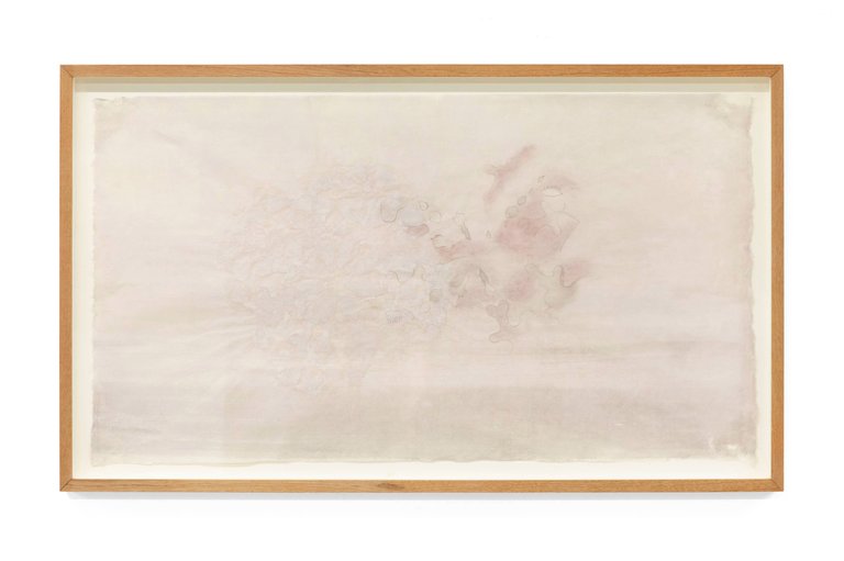 Cici WuAccepts Forgetting, As Well As Remembering 05, 2022UniqueInk, mineral pigment, glue, rice paper44,5 x 78,5 x 3 cm / 17.52” x 30.91” x 1.18”50 x 85,9 x 3 cm / 19.69” x 33.82” x 1.18” (framed)Courtesy of the artist &amp; Empty Gallery, Hong Kong