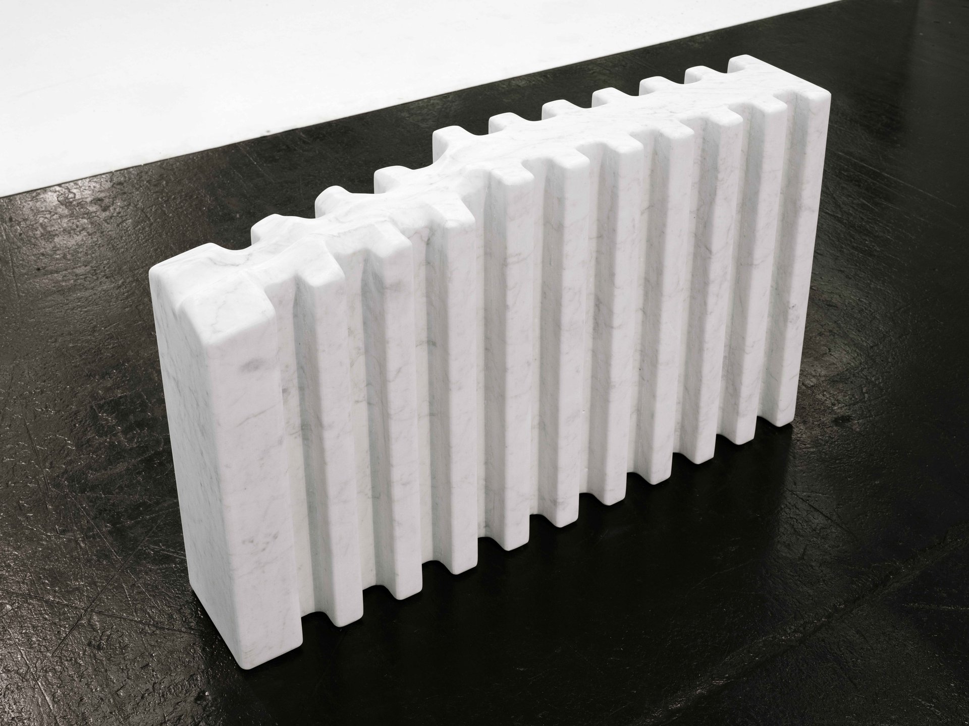 Benjamin HirteHeater, 2023Carrara Marble110 x 20 x 70 cm