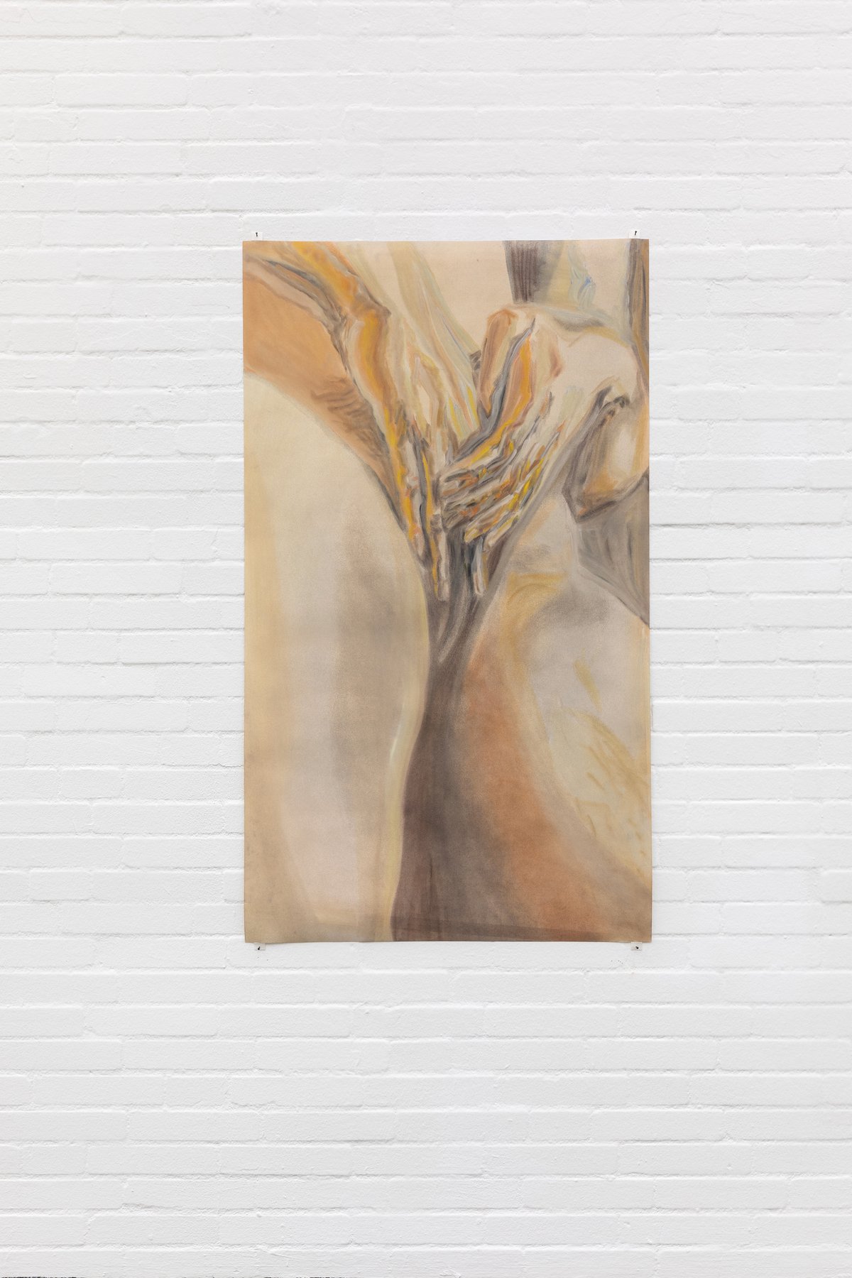 Evelyn PlaschgPale Dove, 2022Pigment on Paper130 x 75 cm